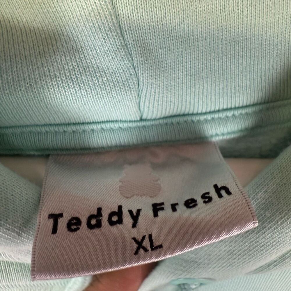 Teddy Fresh Mens Womens Size XL Hoodie Sweatshirt - Picture 6 of 7